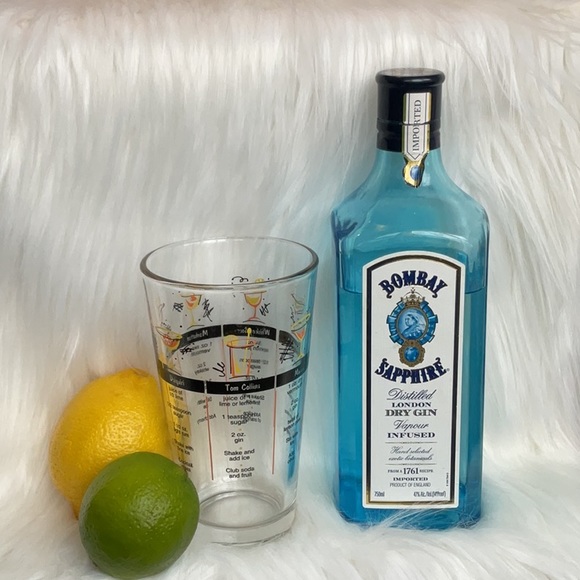 Libbey Bar Recipe Glass NWOT - Picture 2 of 8